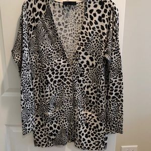 Sanctuary leopard print cardigan
